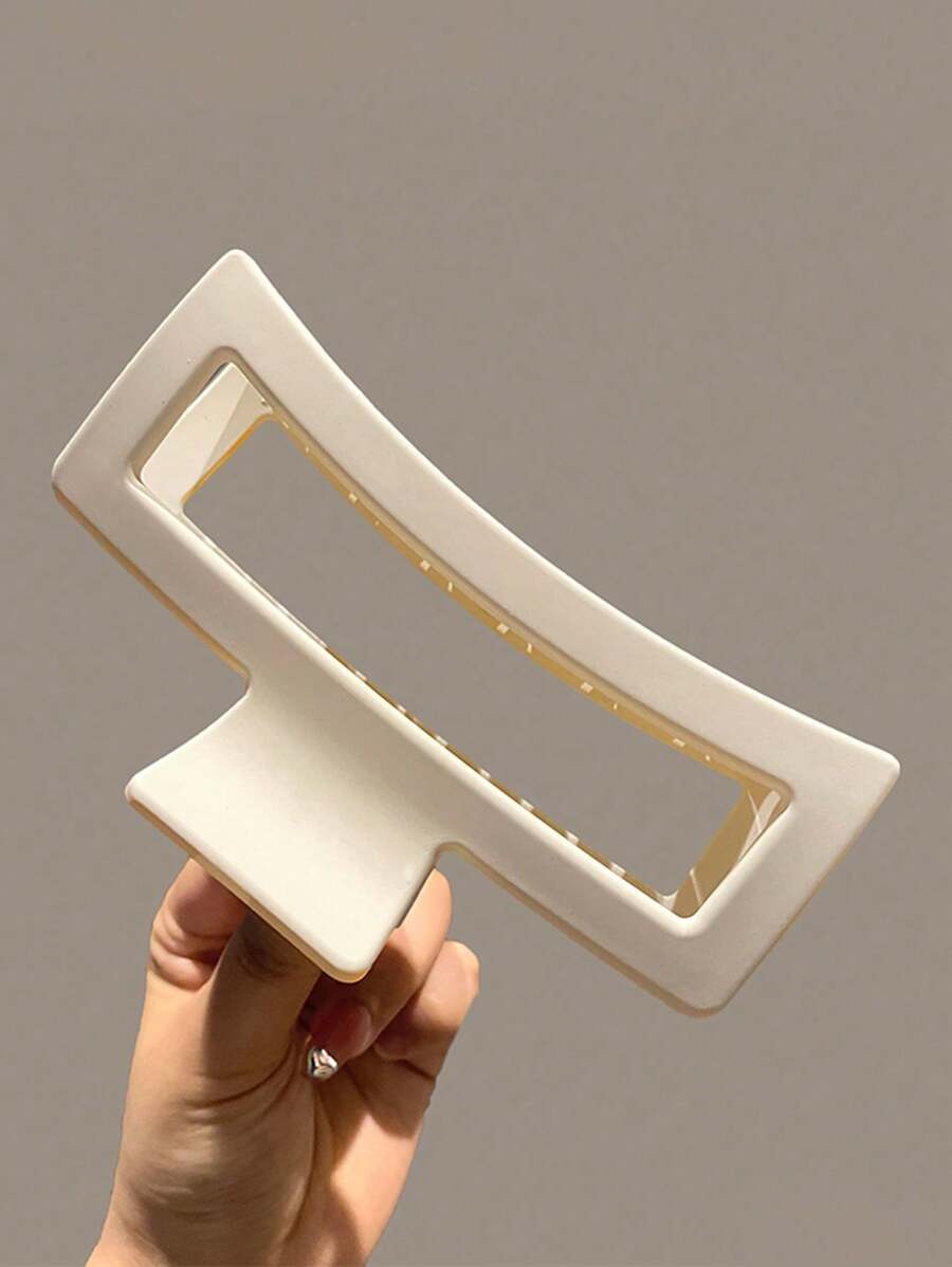 Square Plastic Hair Claw Clips