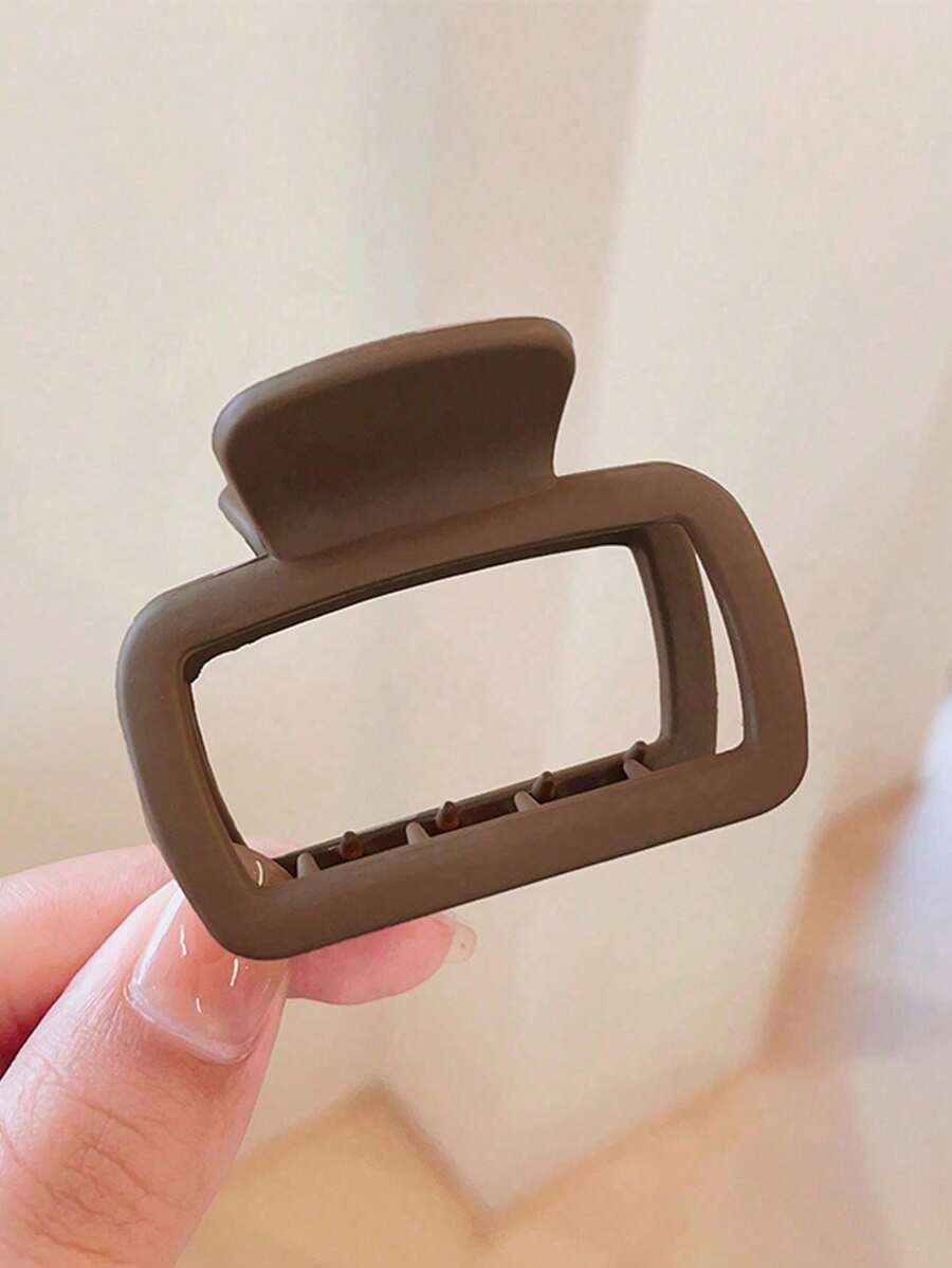 Square Plastic Hair Claw Clips