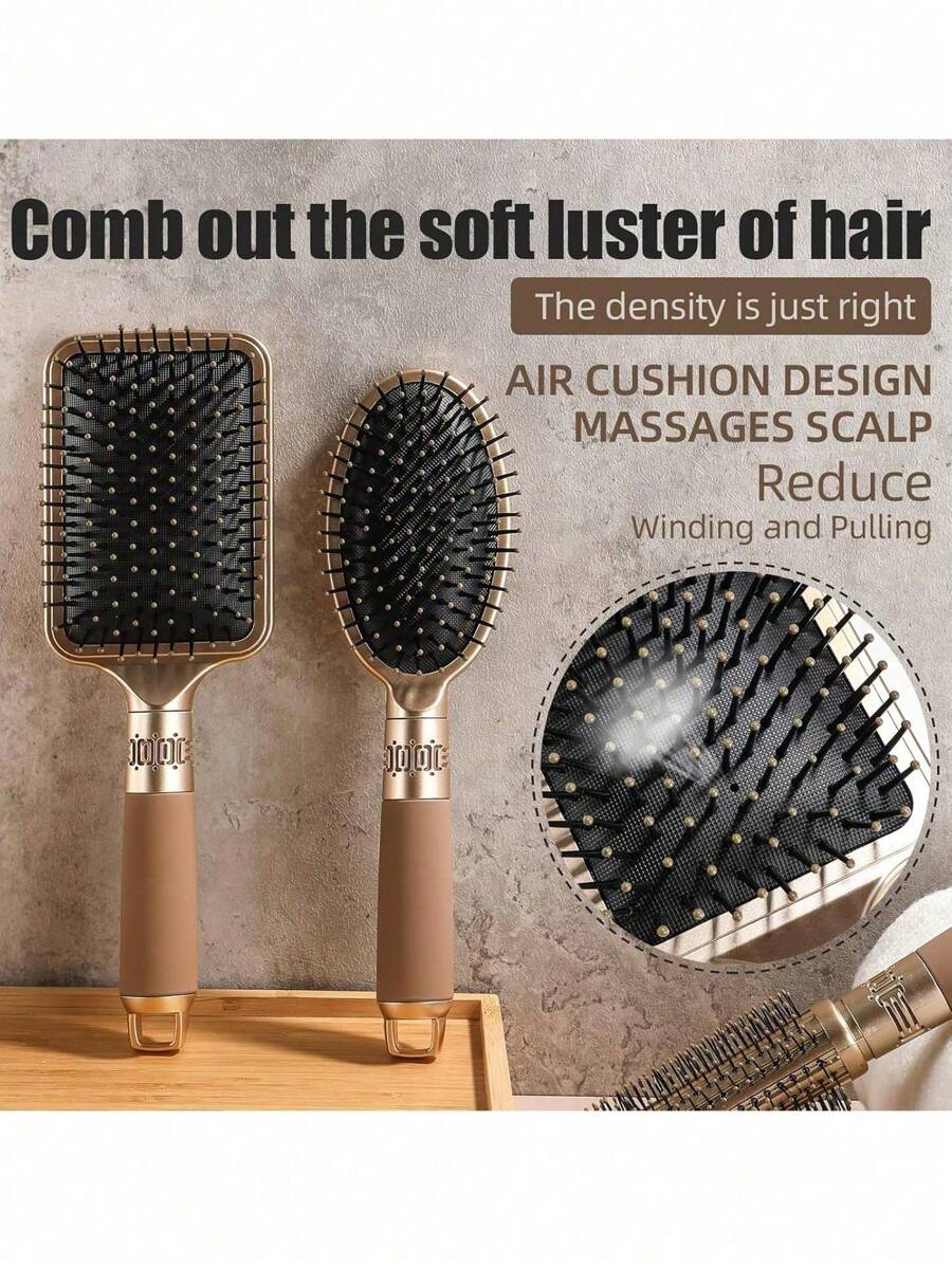 Anti-Static Massage Oval Brush