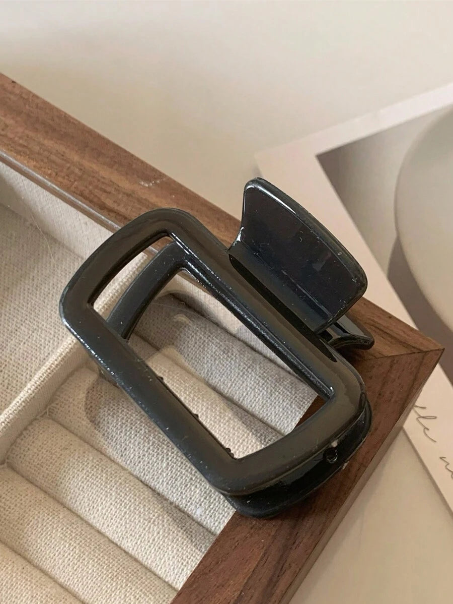 Square Plastic Hair Claw Clips