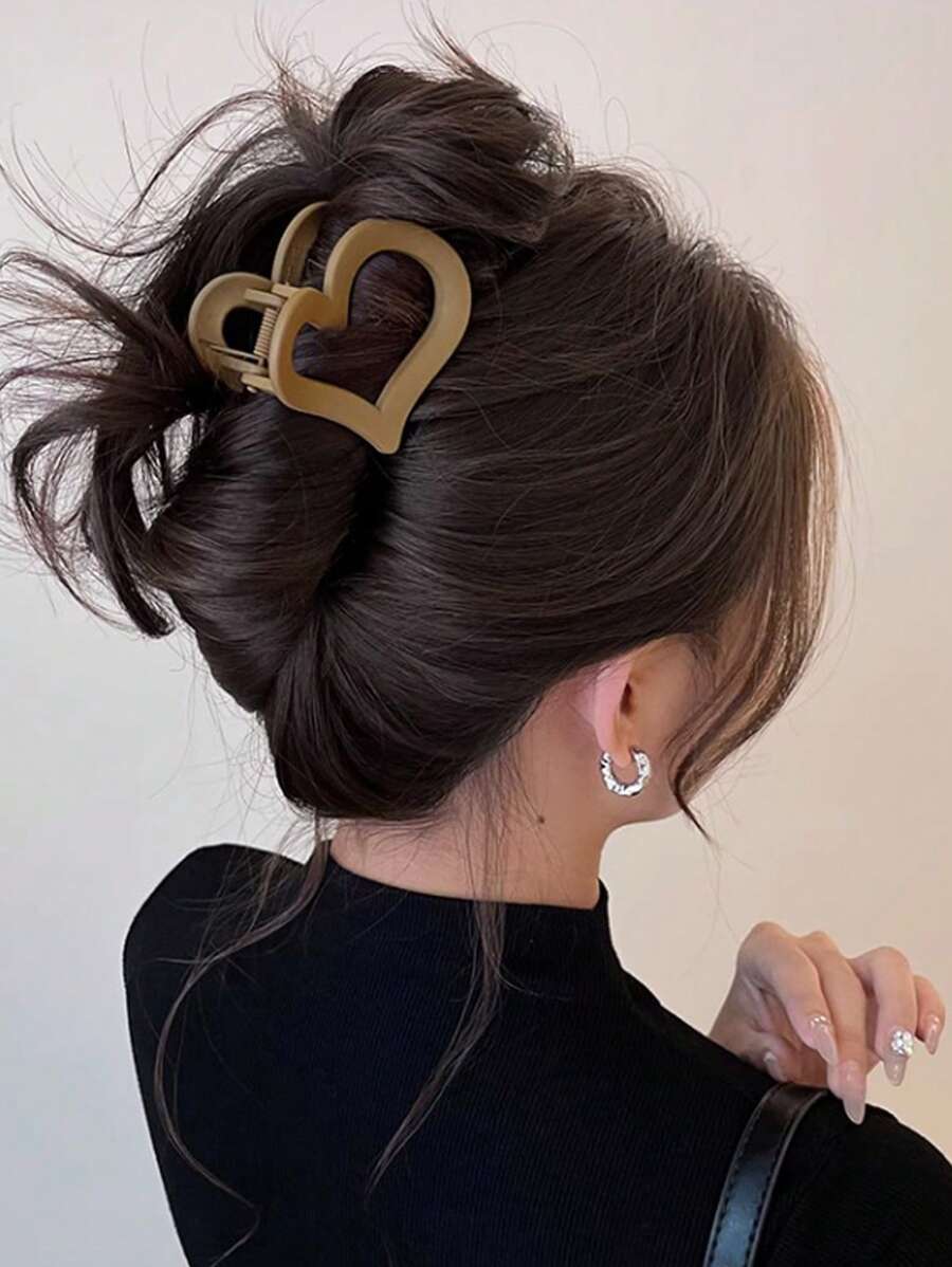 Square Plastic Hair Claw Clips