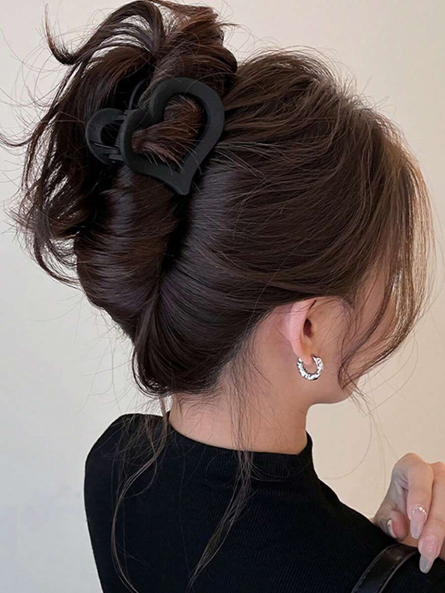 Square Plastic Hair Claw Clips