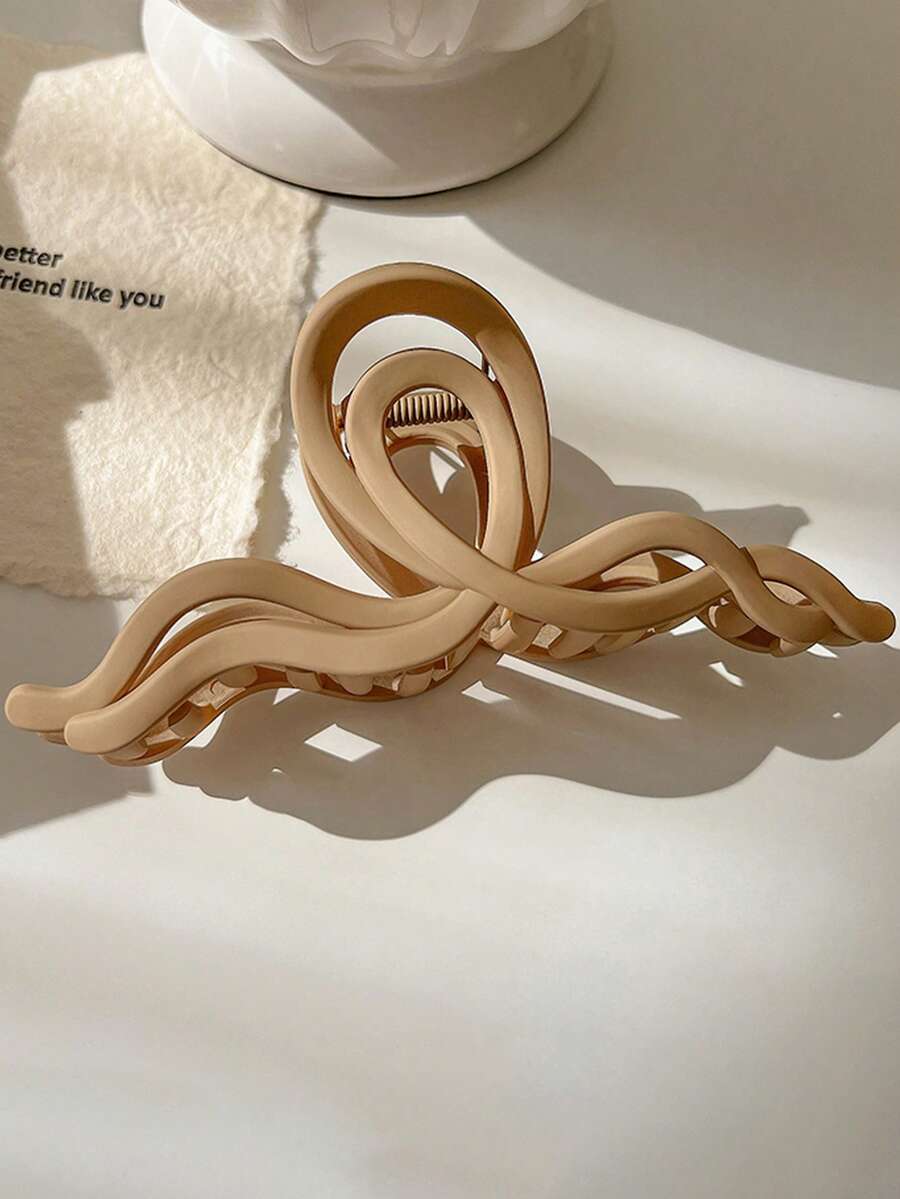 Square Plastic Hair Claw Clips