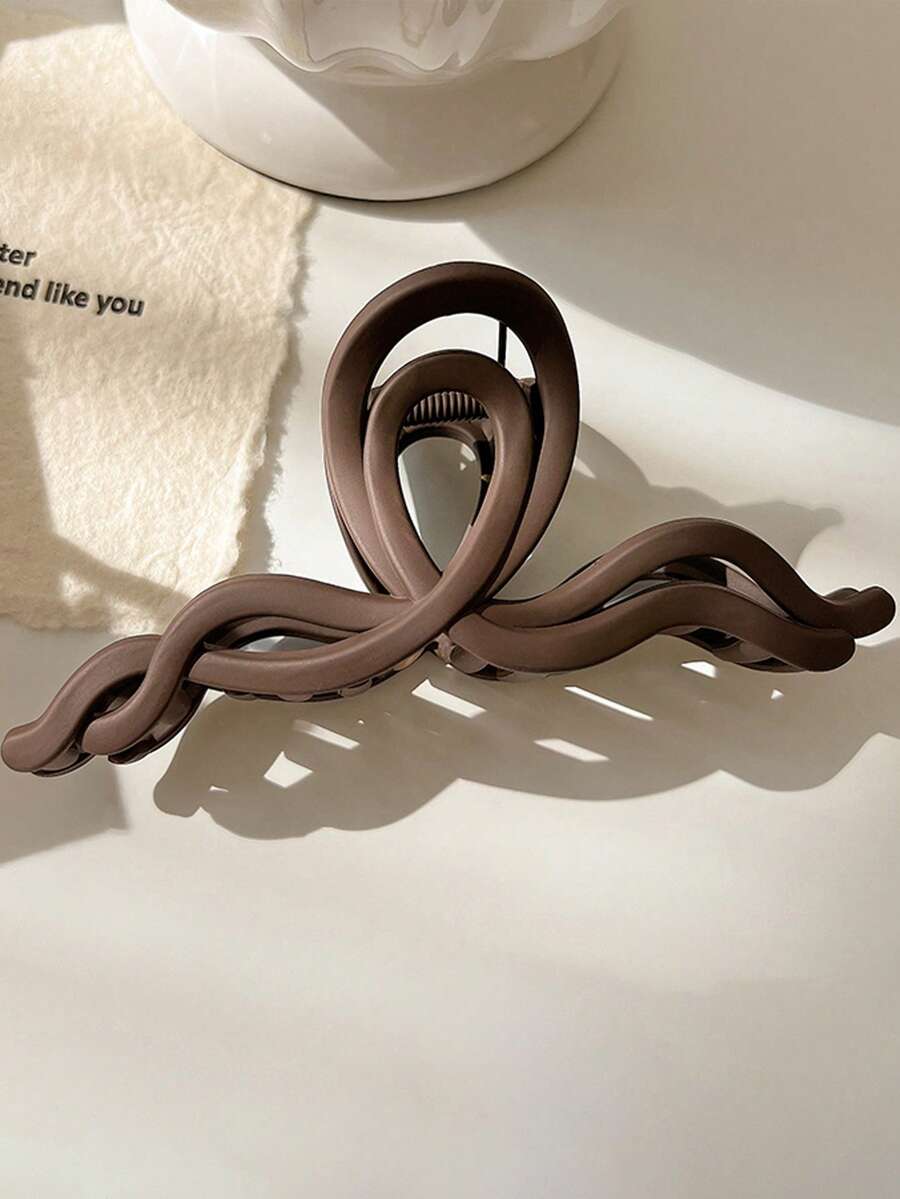 Square Plastic Hair Claw Clips