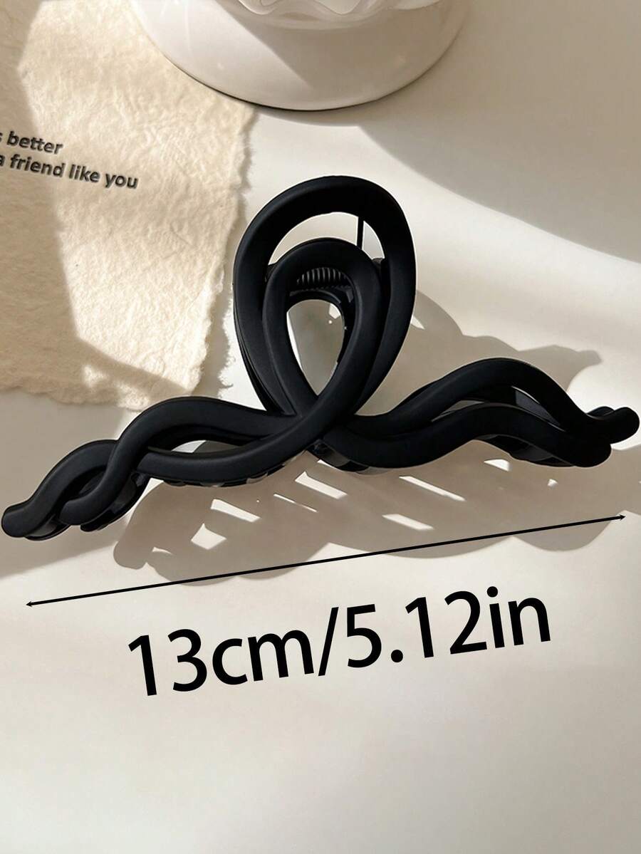 Square Plastic Hair Claw Clips