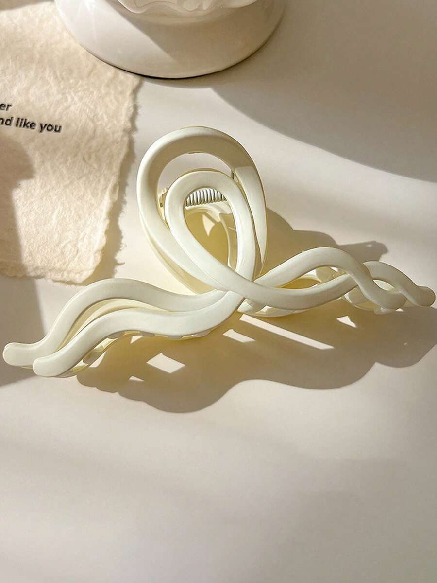 Square Plastic Hair Claw Clips