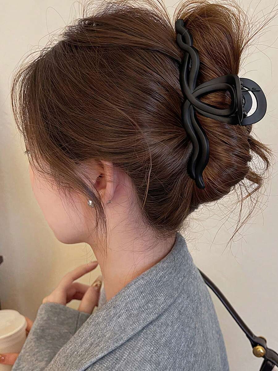 Square Plastic Hair Claw Clips