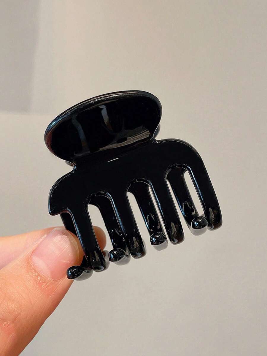 Square Plastic Hair Claw Clips