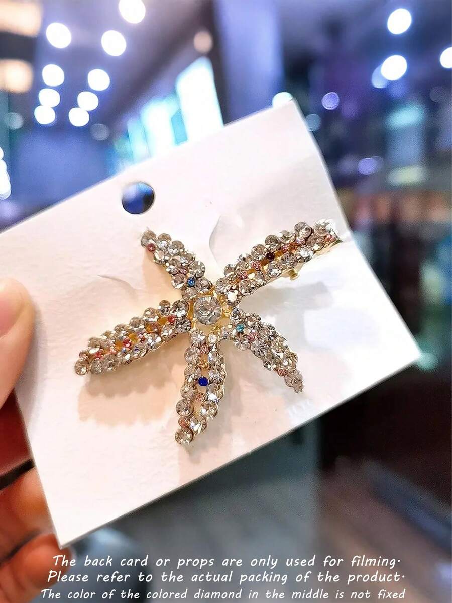 Vintage Starfish Hair Clips