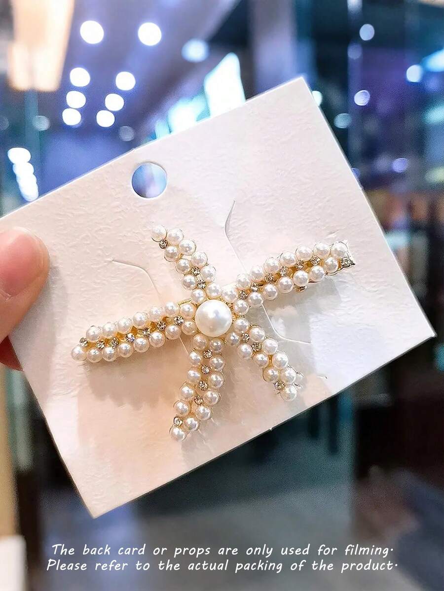 Vintage Starfish Hair Clips