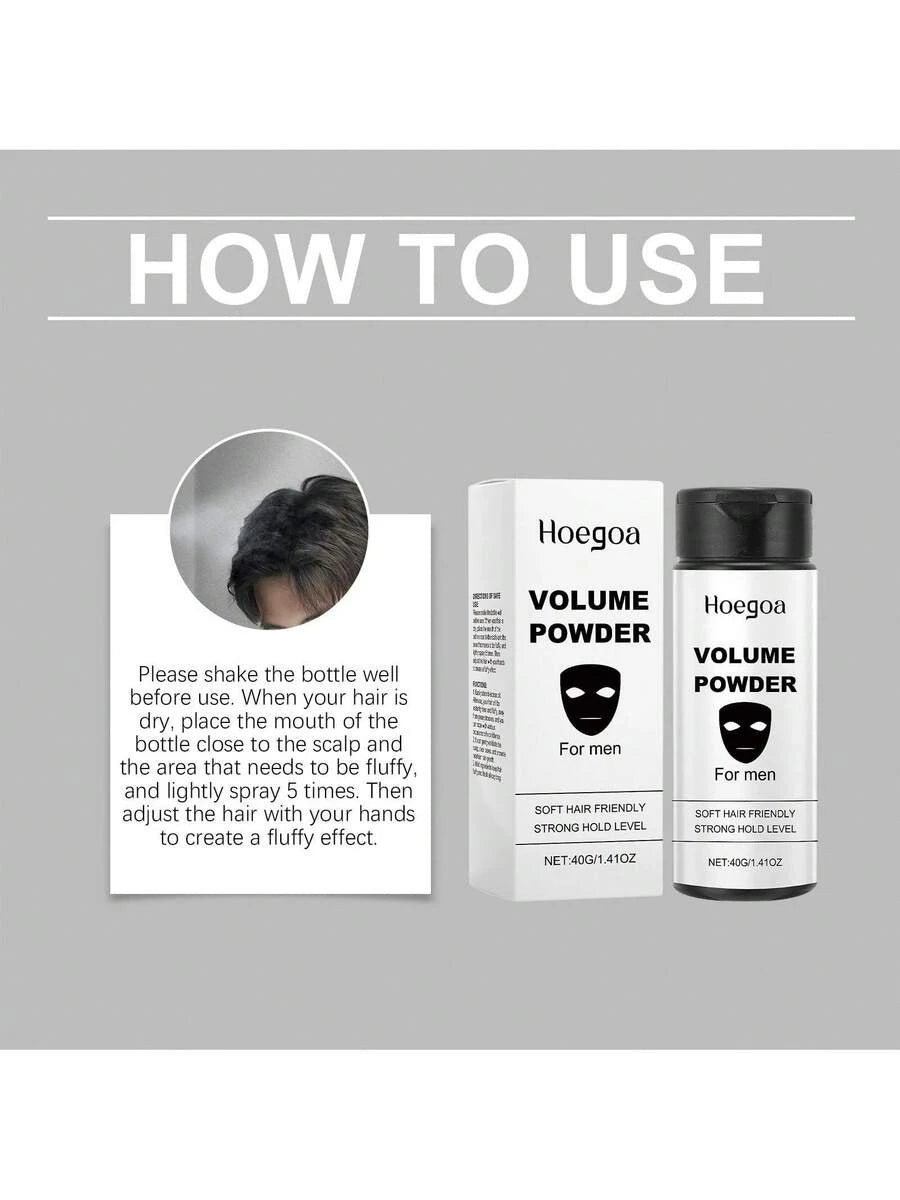 Hoegoa No-Rinse Styling Powder