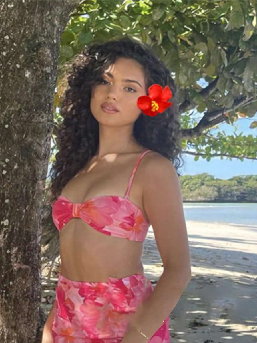 Hawaiian Hibiscus Flower Hair Clips