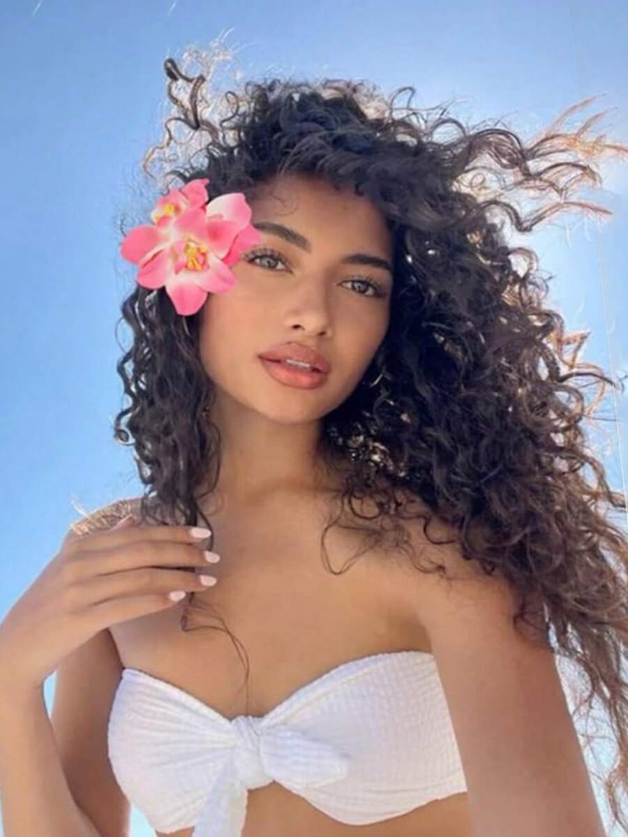 Hawaiian Hibiscus Flower Hair Clips
