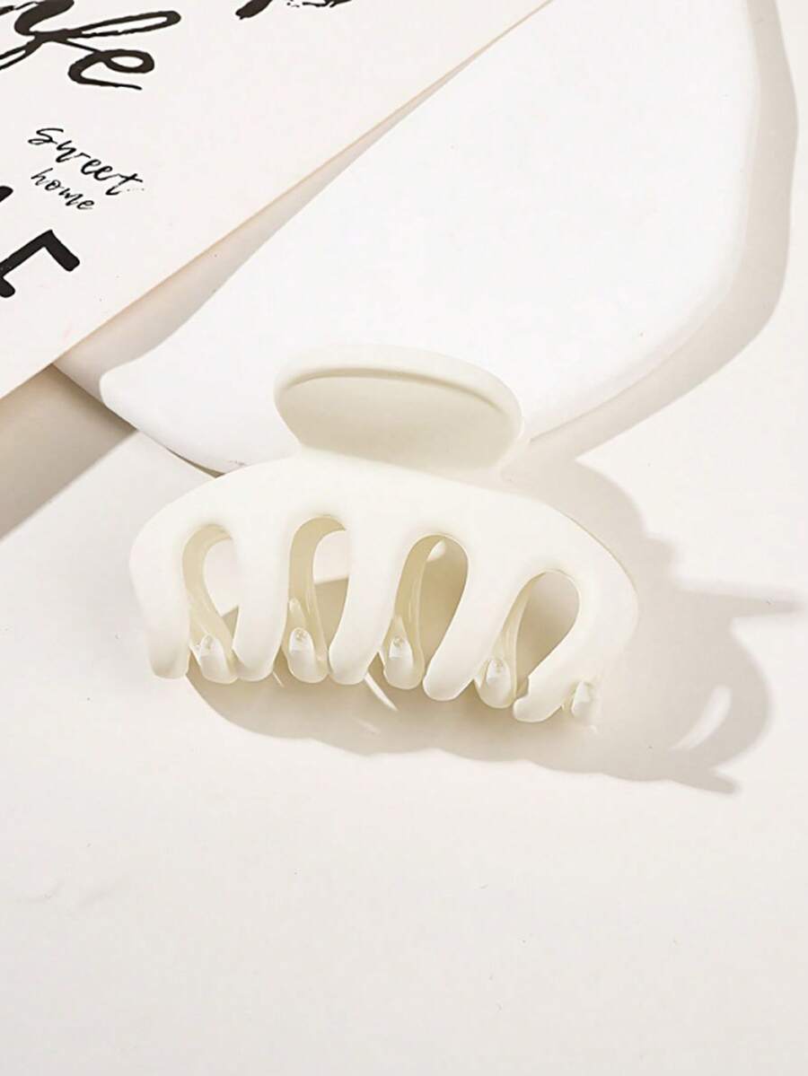 Square Plastic Hair Claw Clips