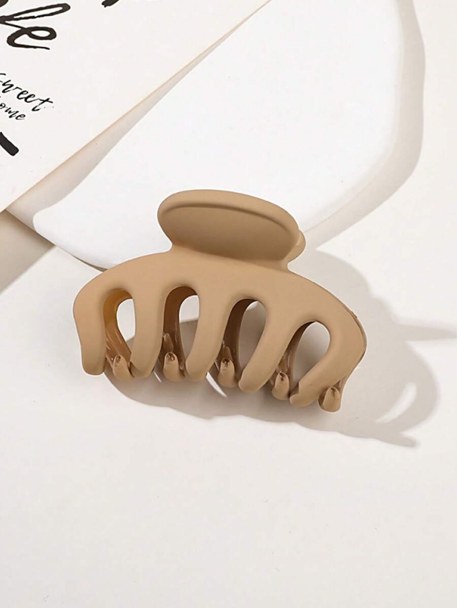 Square Plastic Hair Claw Clips
