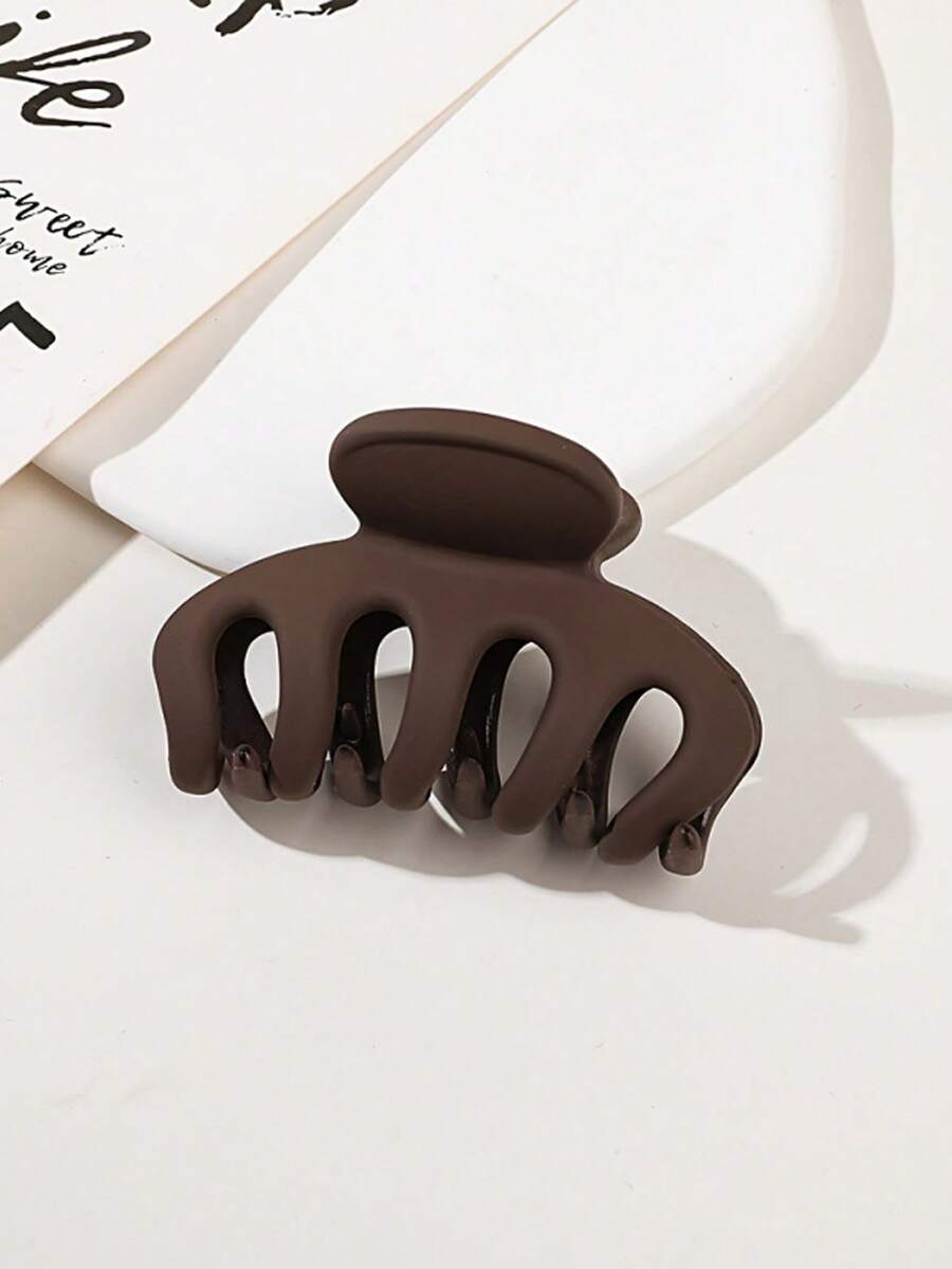 Square Plastic Hair Claw Clips