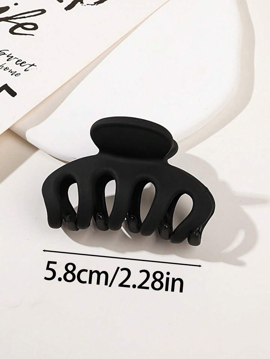 Square Plastic Hair Claw Clips
