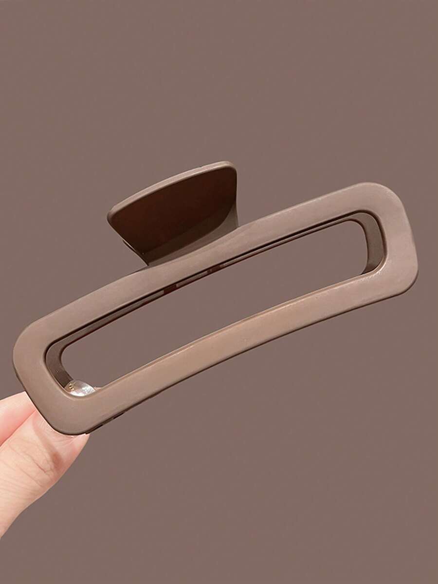 Square Plastic Hair Claw Clips