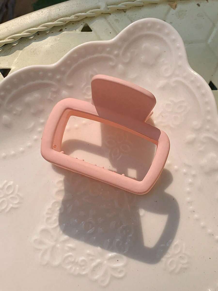 Square Plastic Hair Claw Clips
