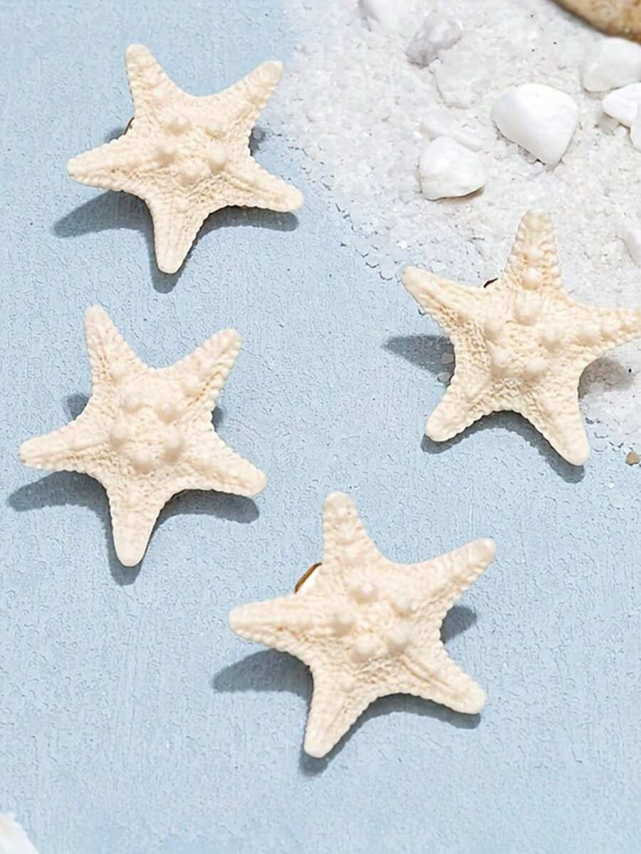 Vintage Starfish Hair Clips