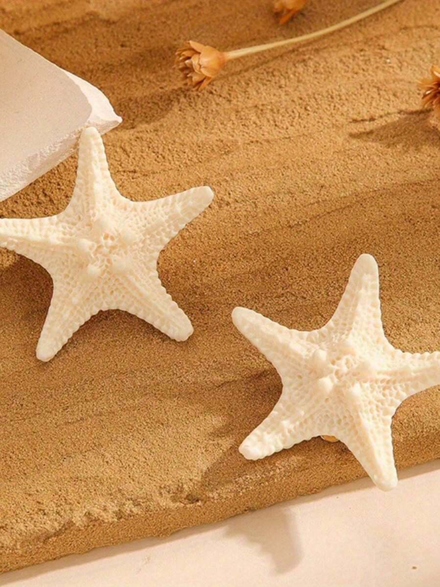 Vintage Starfish Hair Clips