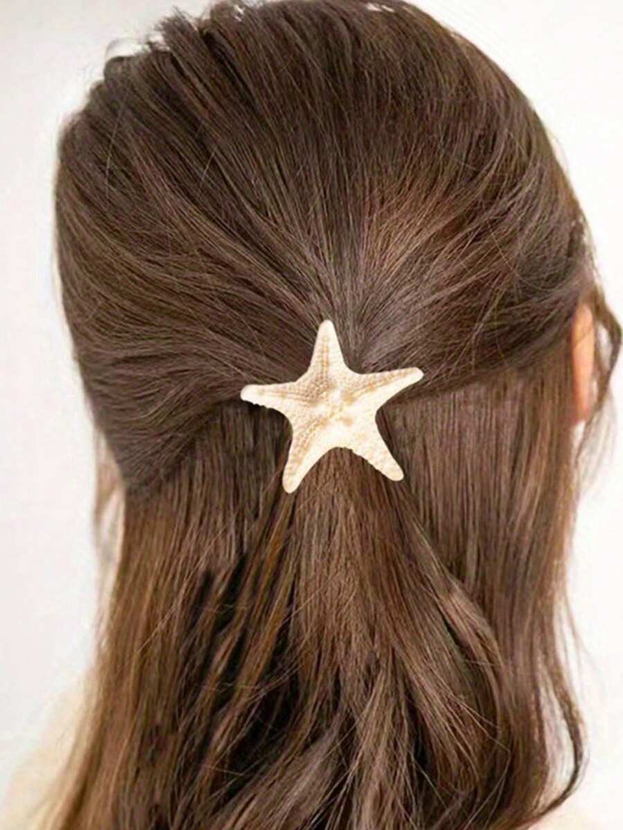 Vintage Starfish Hair Clips