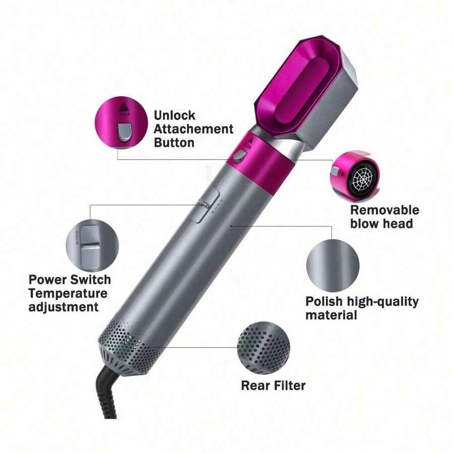 Hatteker 5-in-1 Hot Air Styler