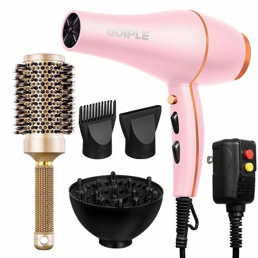 Goiple 5-Piece Ionic Hair Dryer Kit