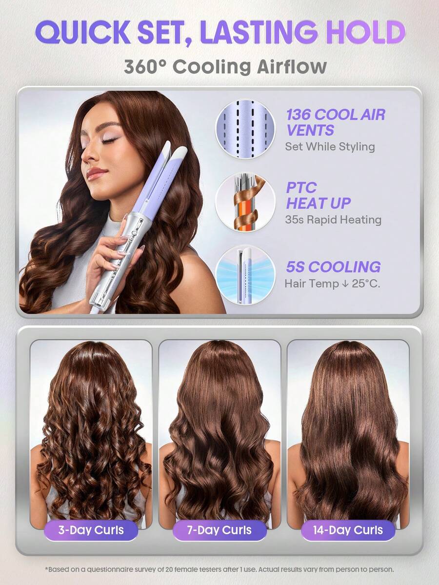 SHEGLAM Airflow Auto-Curling Styler