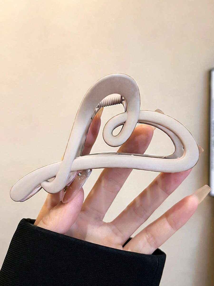 Square Plastic Hair Claw Clips