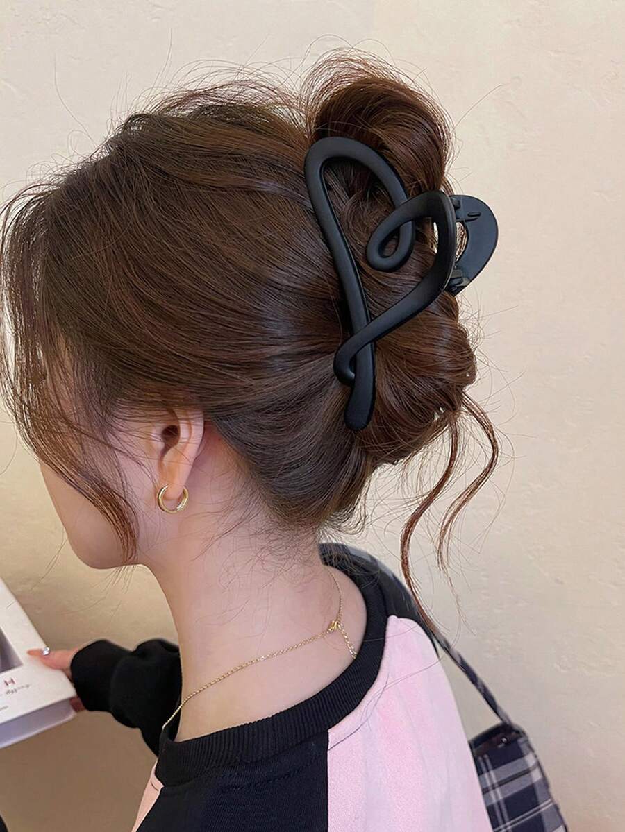 Square Plastic Hair Claw Clips
