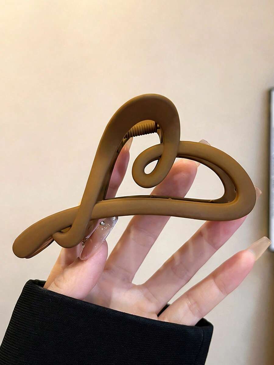 Square Plastic Hair Claw Clips