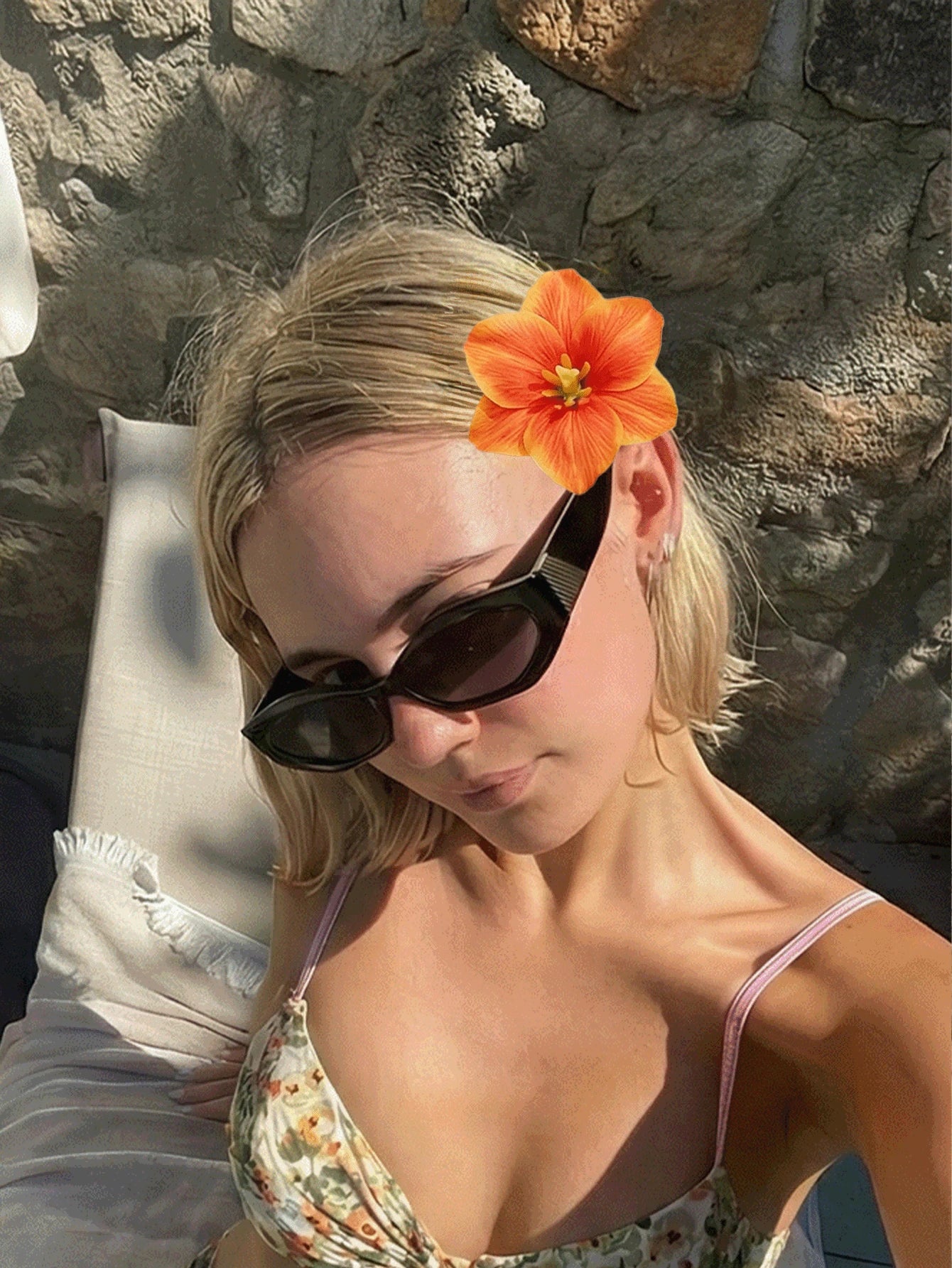 Hawaiian Hibiscus Flower Hair Clips