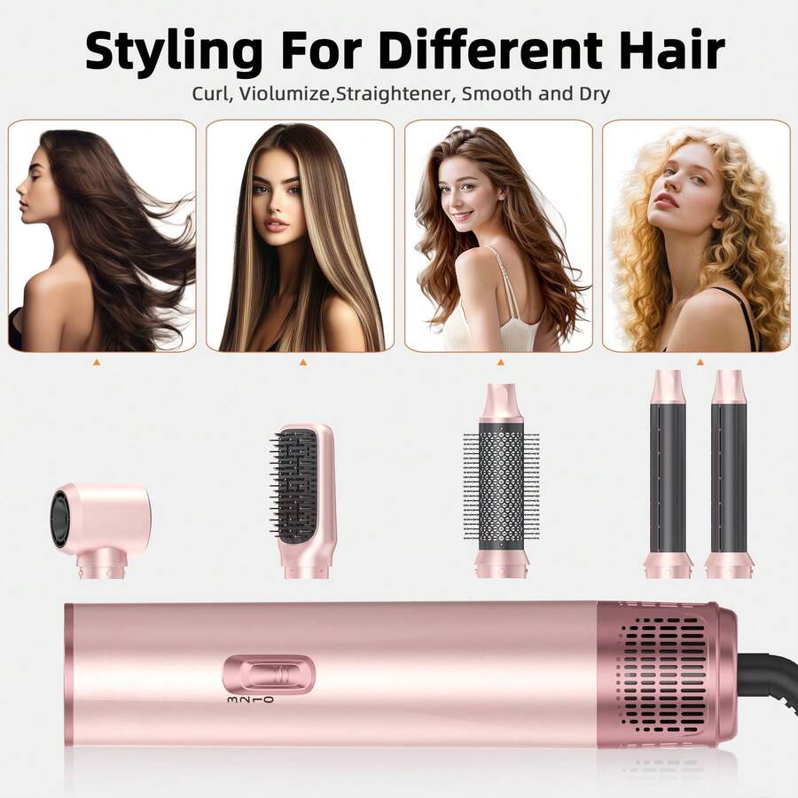 2026 6-in-1 Hot Air Curling Brush