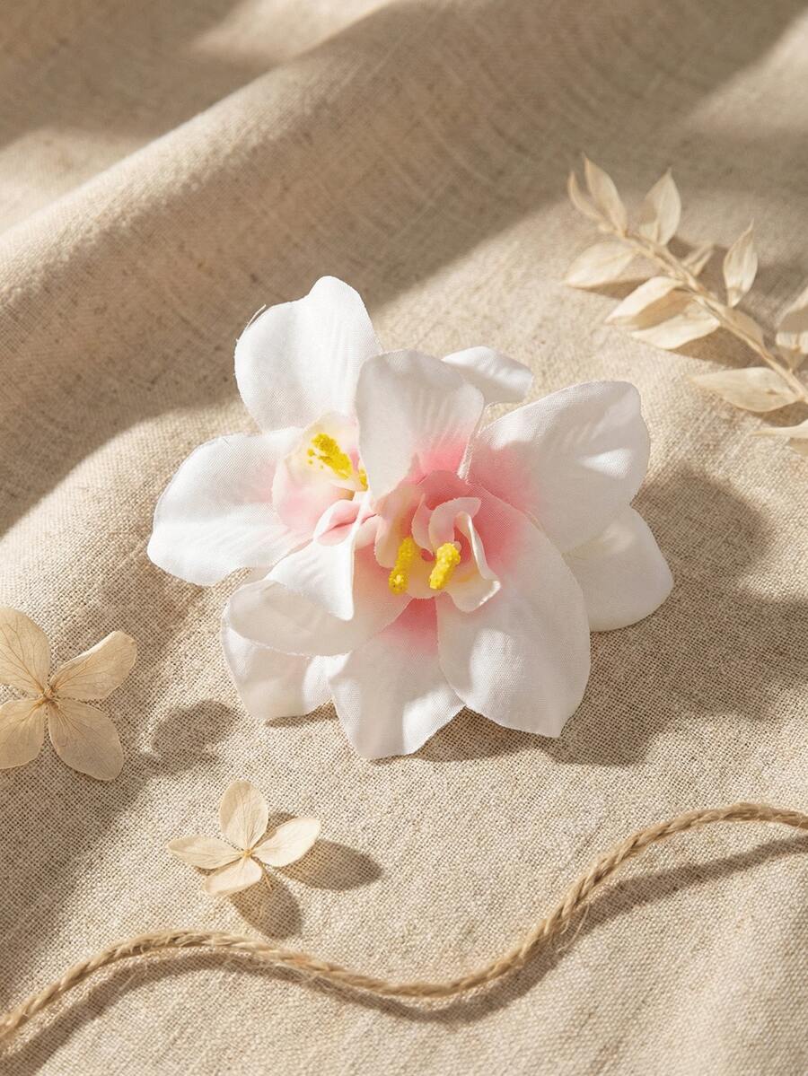 Hawaiian Hibiscus Flower Hair Clips