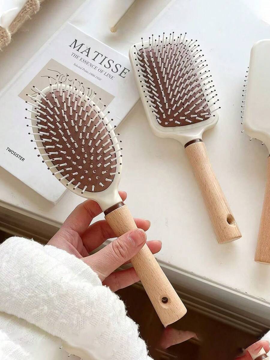 4-Piece Hair Brush & Comb Set
