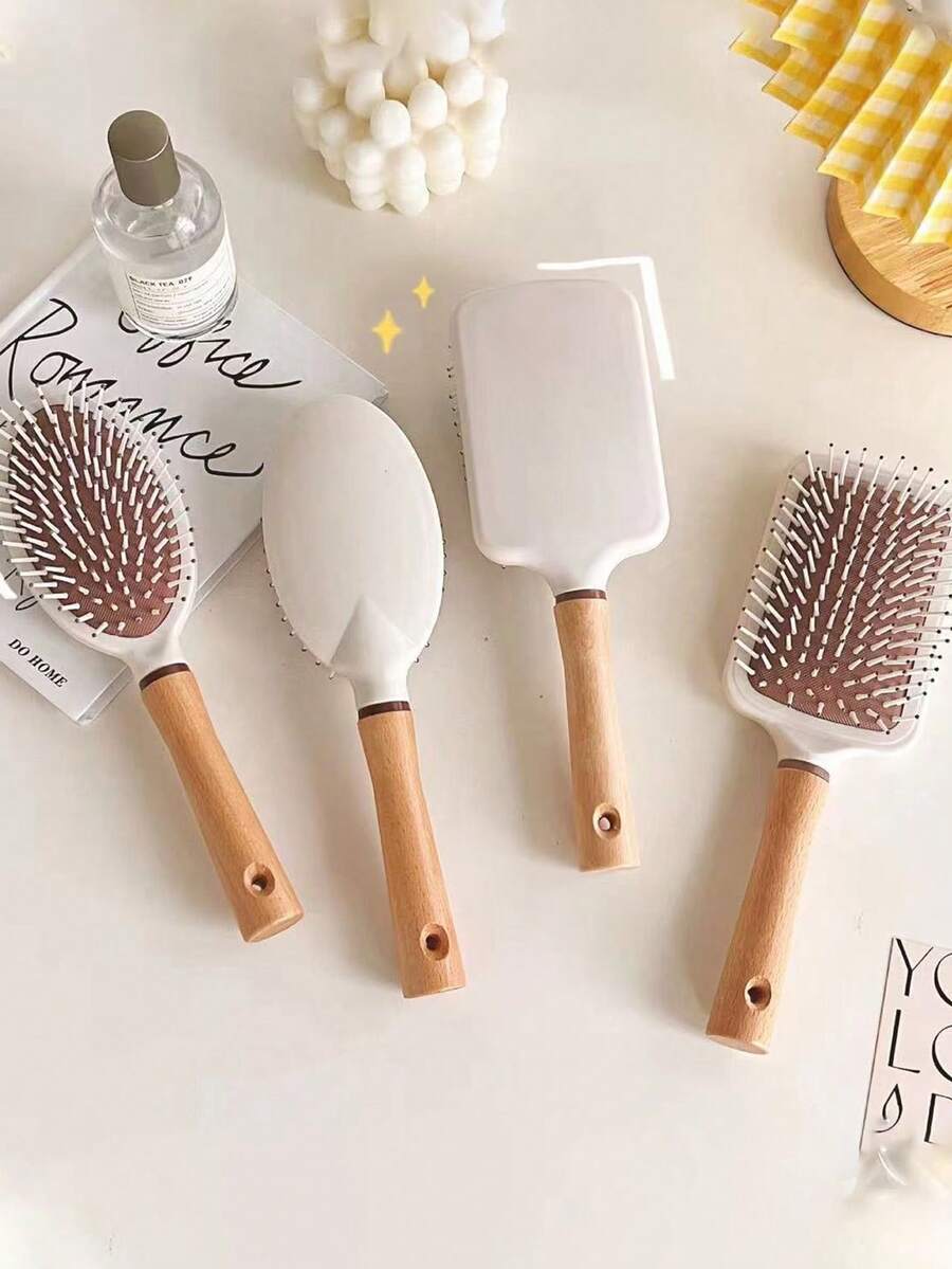 4-Piece Hair Brush & Comb Set