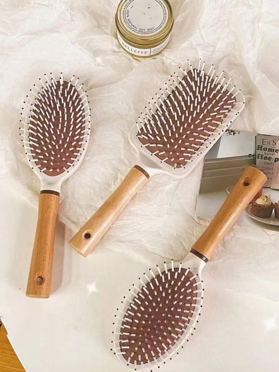 4-Piece Hair Brush & Comb Set