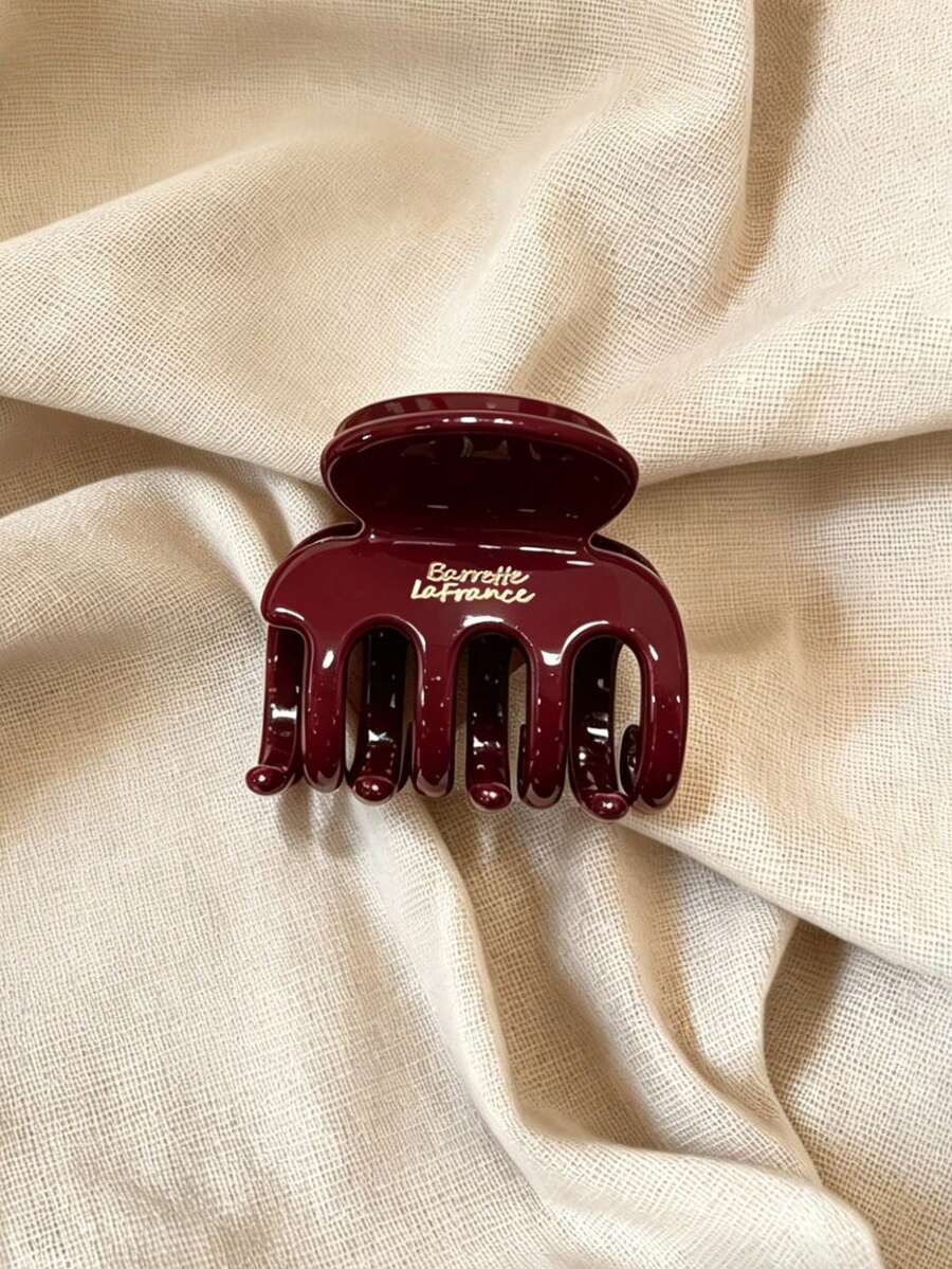 Square Plastic Hair Claw Clips