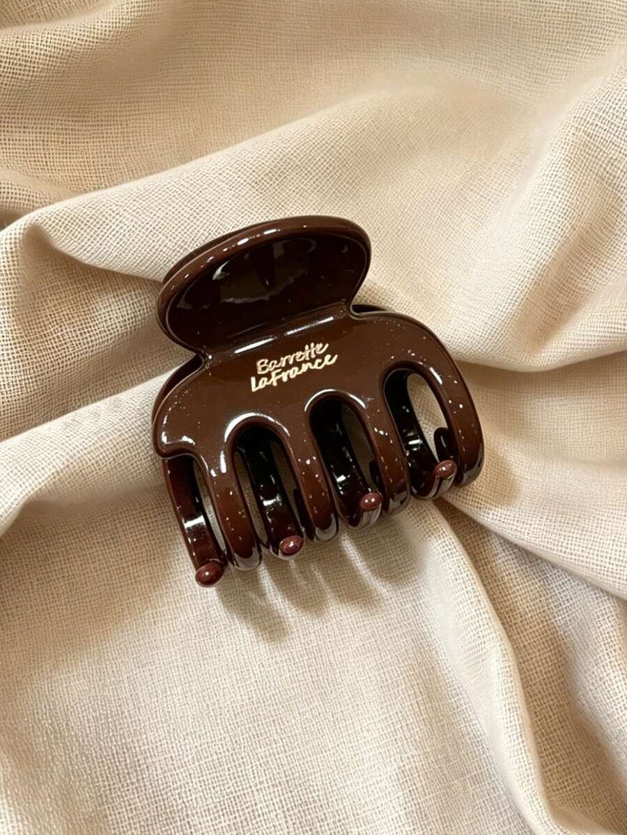 Square Plastic Hair Claw Clips