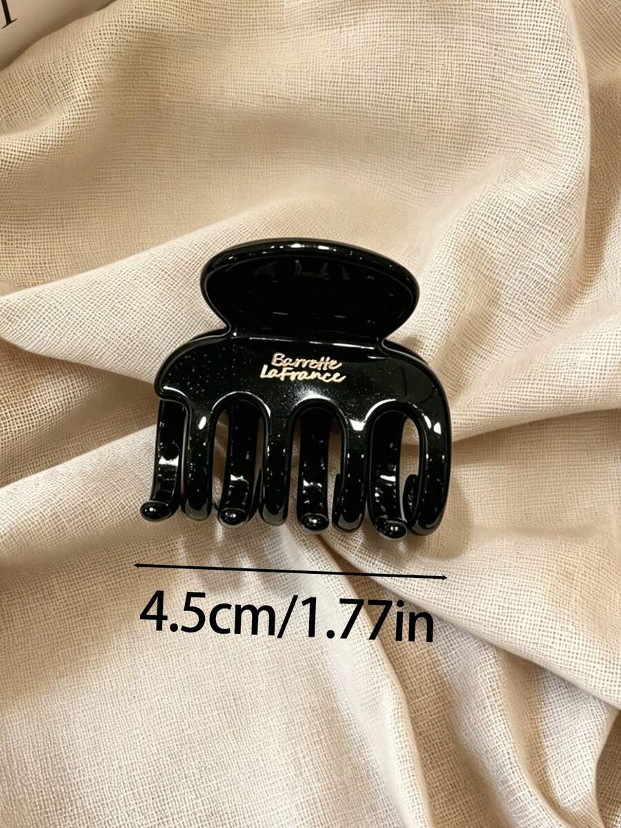 Square Plastic Hair Claw Clips