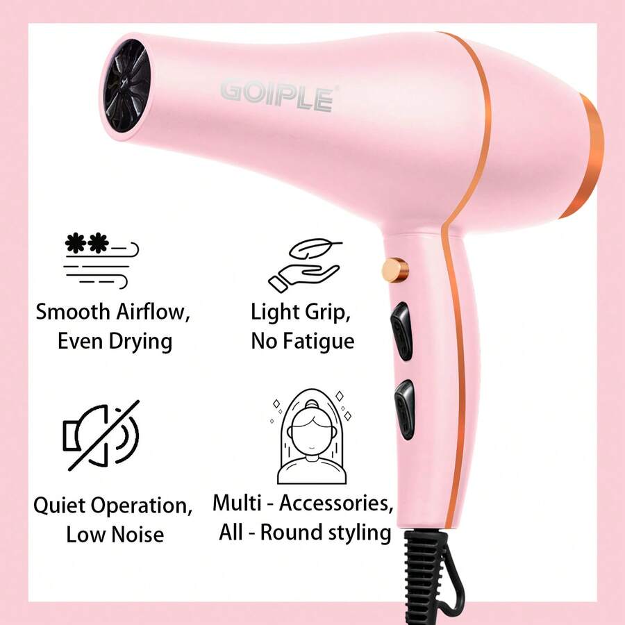 Goiple 5-Piece Ionic Hair Dryer Kit