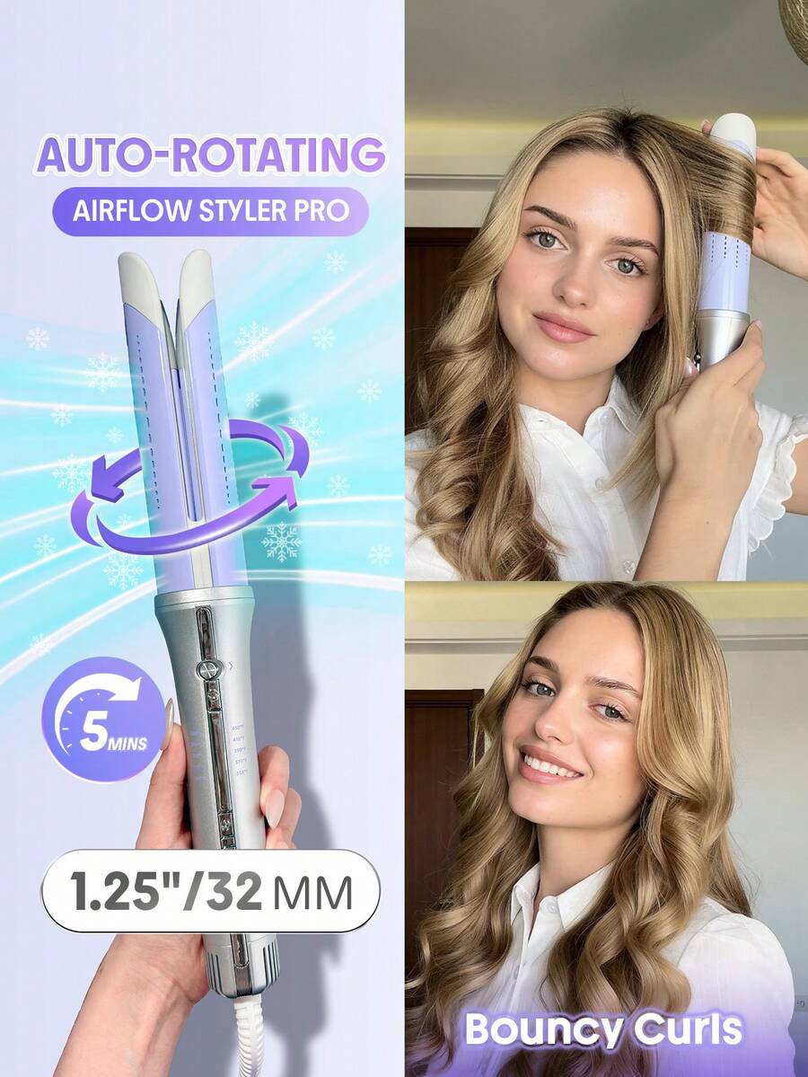 SHEGLAM Airflow Auto-Curling Styler