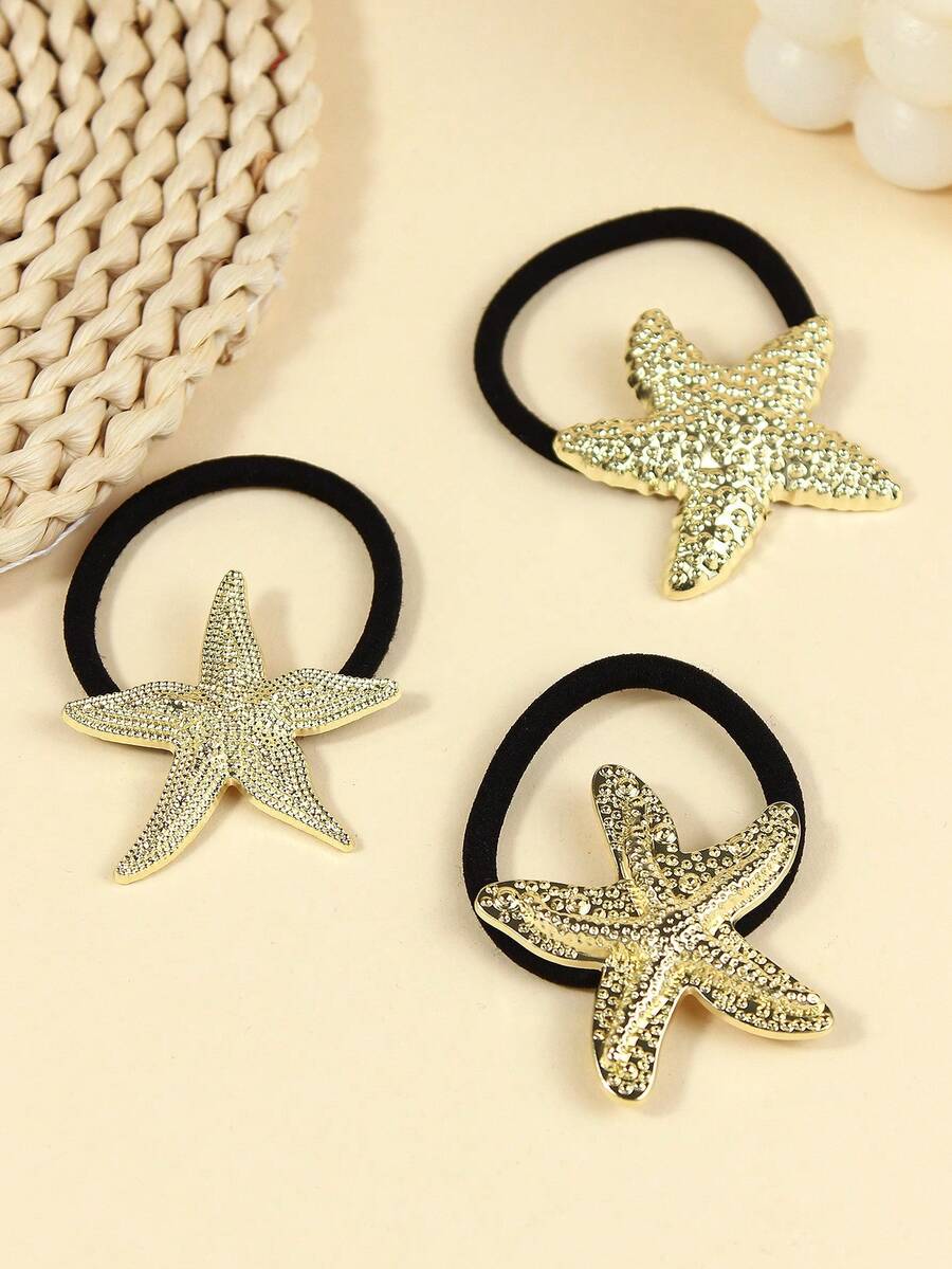 Vintage Starfish Hair Clips