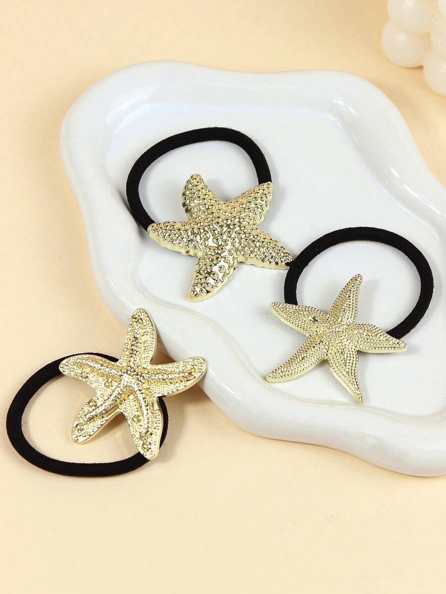 Vintage Starfish Hair Clips