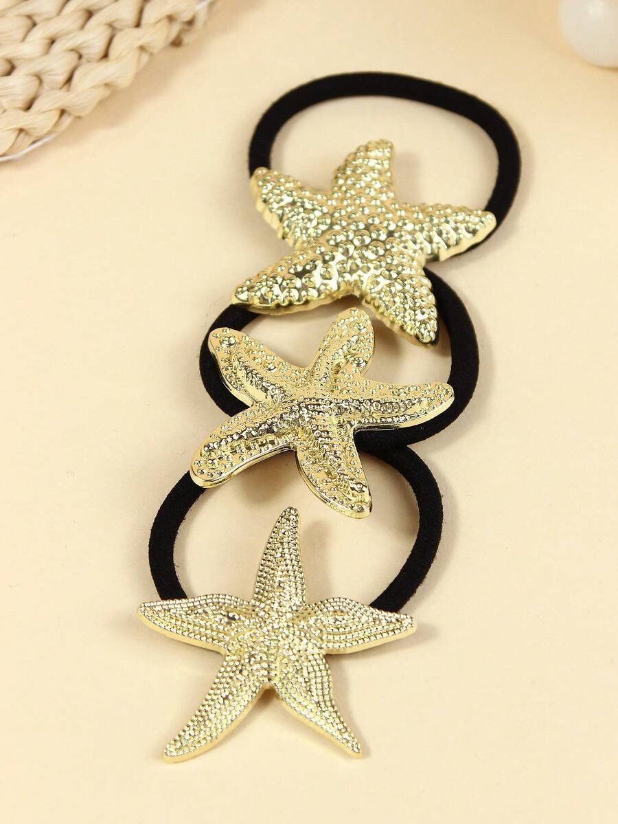 Vintage Starfish Hair Clips