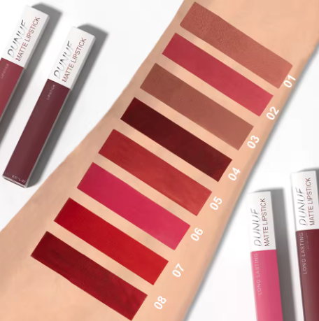 8pc Matte Lip Gloss Set