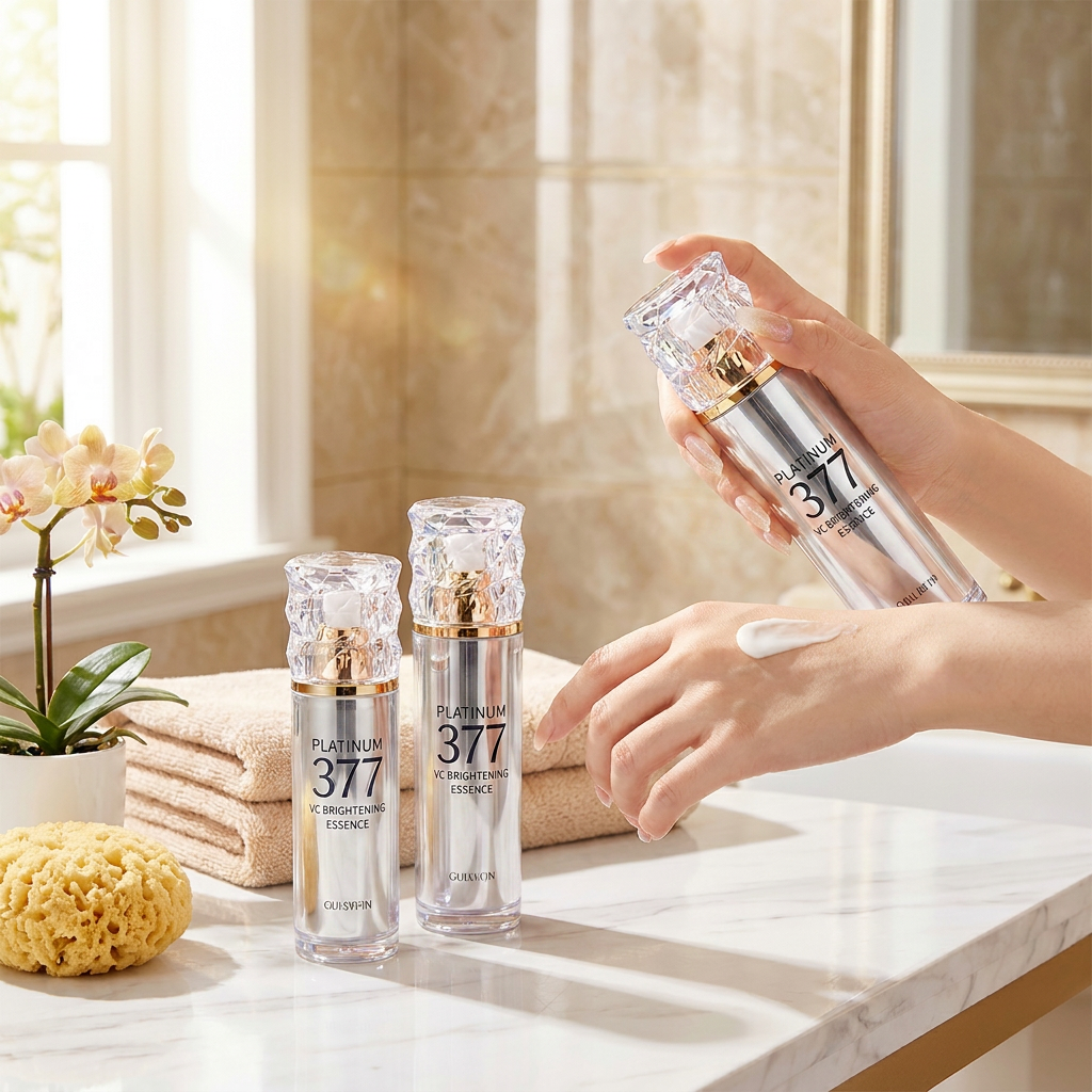 Platinum 377 VC Brightening Essence - new cover