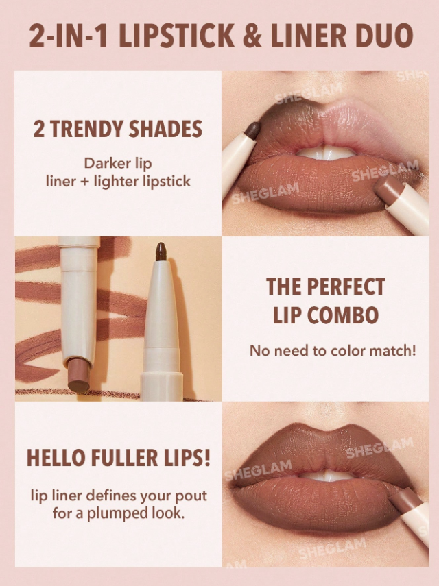 SHEGLAM Glam 101 Lip Duo